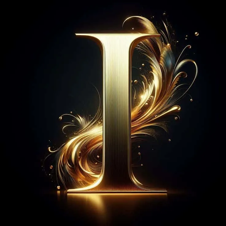 stylish i letter images