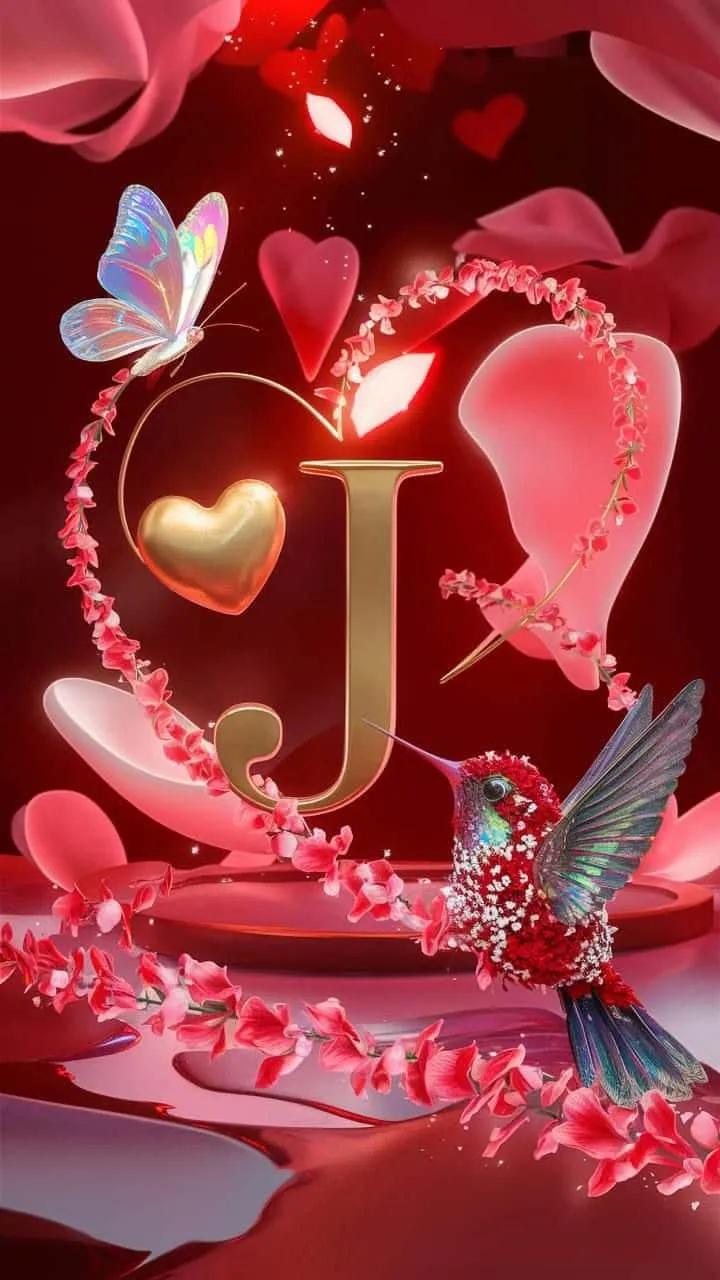 love j letter dp