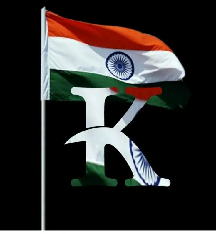 k letter tiranga image