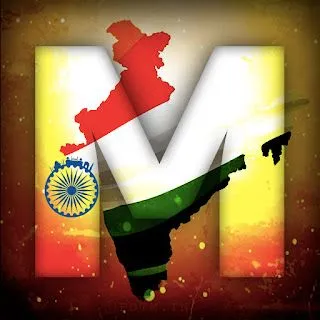 m letter indian flag images