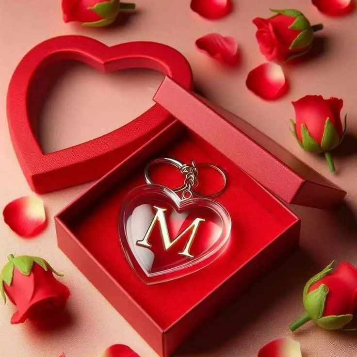 m love image