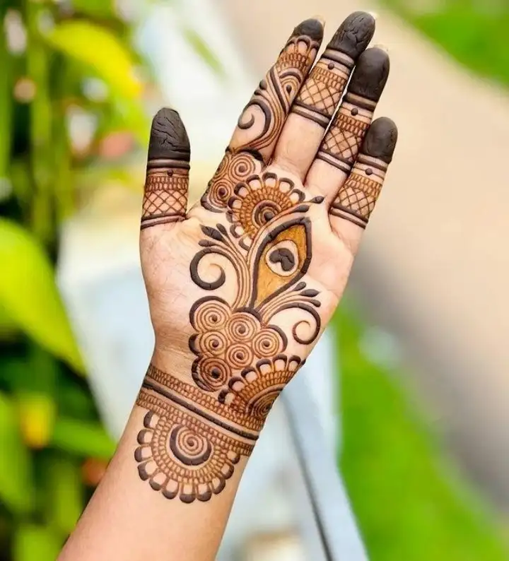 mehndi design easy and beautiful