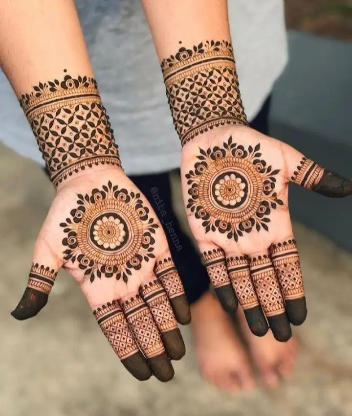 simple mehndi design