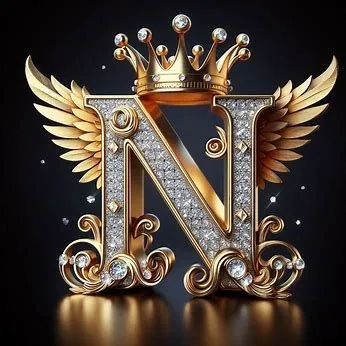 stylish n letter images