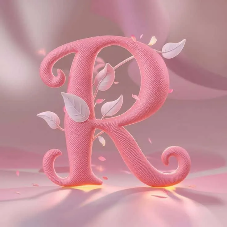 r letter images stylish