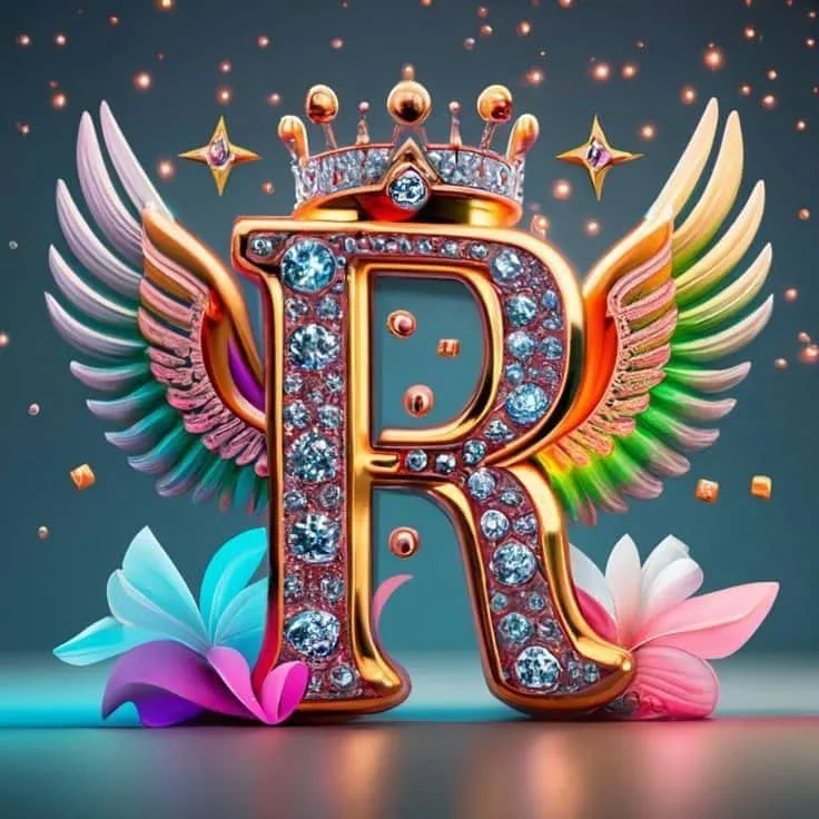 stylish r letter images