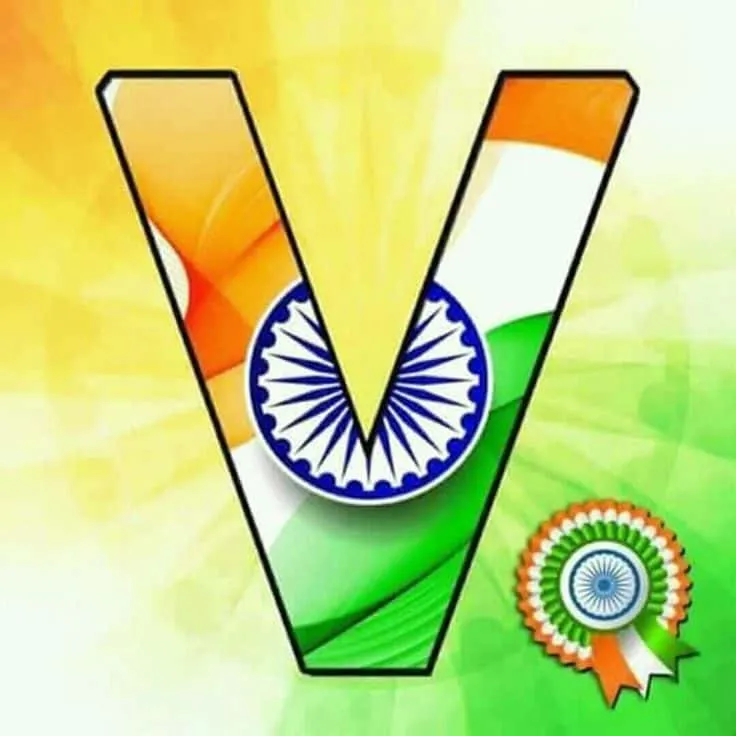 v name tiranga image