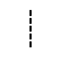 dashed barline music symbol image