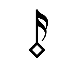 fusa white music symbol image