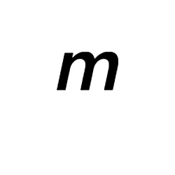 mezzo music symbol image