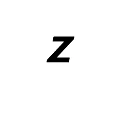 z music symbol image